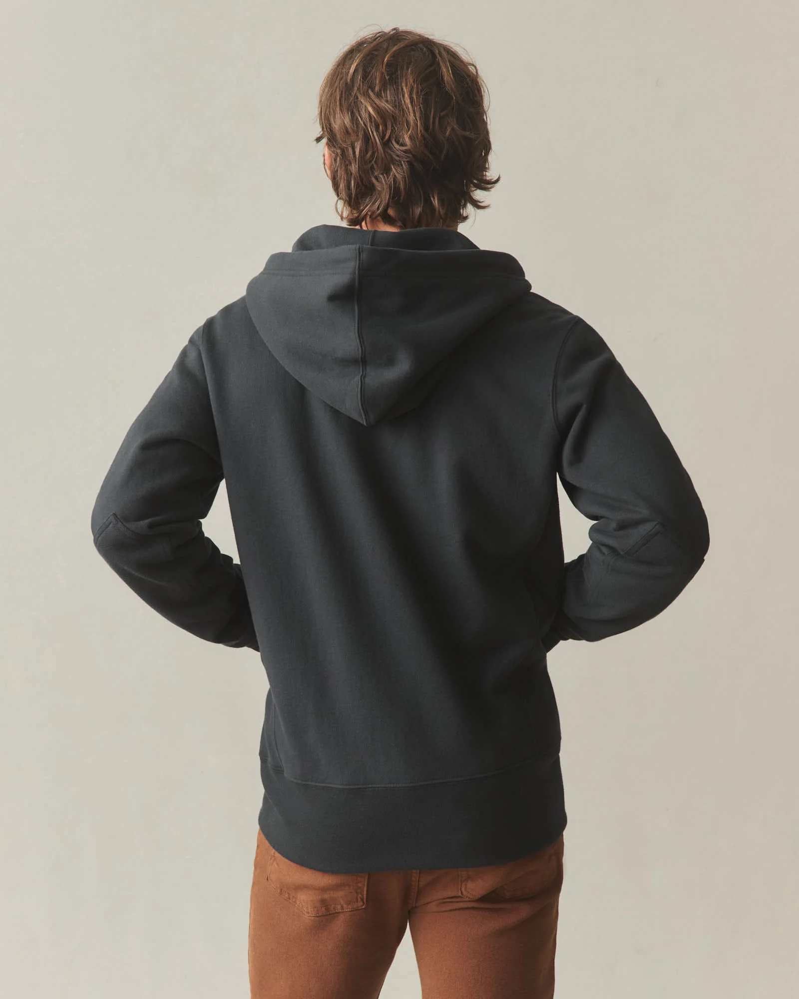 Men's Classic Full Zip - Black - Image 4