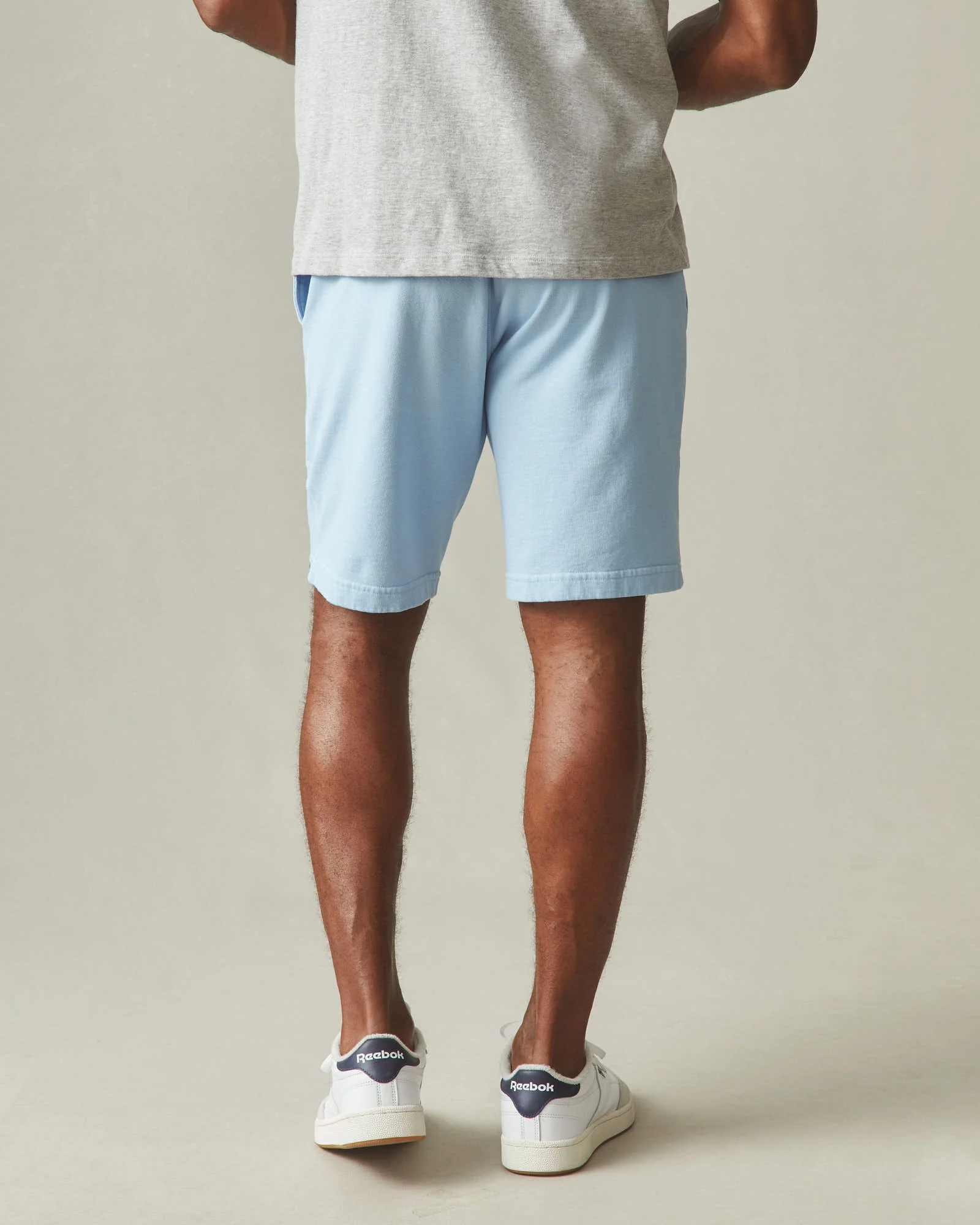 Men's Sweatshort - Powder Blue - Image 4